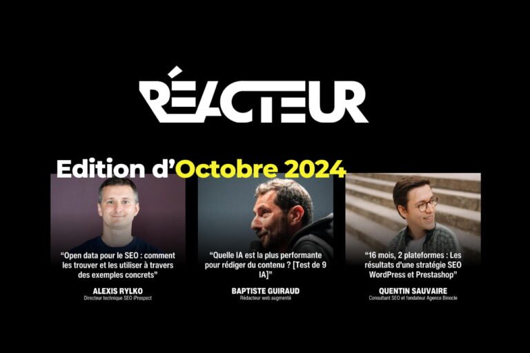 reacteur octobre 2024