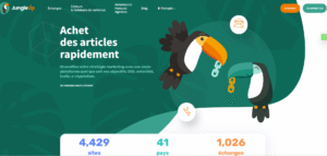 JungleUp plateforme d'échange de liens
