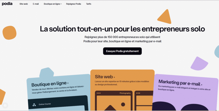 Podia : Créer et Vendre Vos Formations en Ligne avec une Solution Tout-en-Un 1 Podia