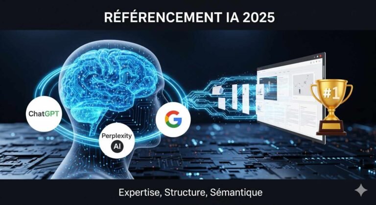 Comment être bien référencé sur ChatGPT Perplexity et Google AI en 2025 ? 5 référencé sur ChatGPT Perplexity et Google AI